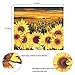 Krelymics Sunflower Tapestry Sunset Sunflower Field Tapestry Floral Plant Tapestry Yellow Flower Tapestry for Room