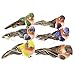 Alloet 12pcs Artificial Foam Feather Birds DIY Crafts Ornament Home Garden Decor