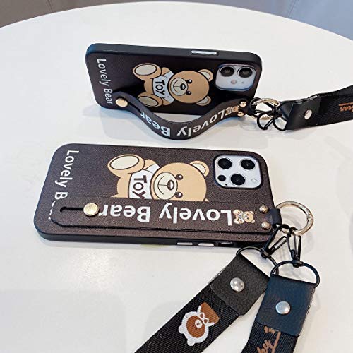 Heavenbird Moschino Toy Lovely Bear Iphone 11 Pro Max Case Cartoon Cute Beautiful Lanyard Wristband Holder Case 6 5 Inch 19 Moschino Toy Lovely Bear Pricepulse