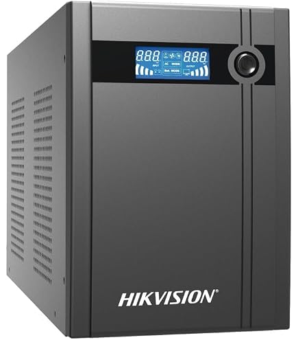 Phasak PH 9485 UPS 850 VA - Alimentatore Di Rete Con LCD, USB E RJ45 - Tecnologia Interattiva Digitale, Stabilizzatore Incluso