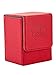 Flip Deck Case 80+ XenoSkin Standard Size Red Card Game