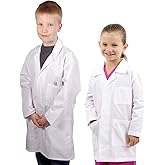 IntelliFun Kids Lab Coat Science Doctor Lab Dress-Up Fun Ages 2-10