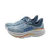 Hoka Men's Bondi 9 Sneaker, Drizzle/Downpour, 10
