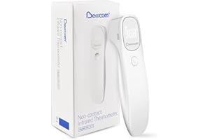 Berrcom Non Contact Infrared Forehead Thermometer for Adults and Kids, 3 in 1 Digital Temperature Thermometer with Fever Alar