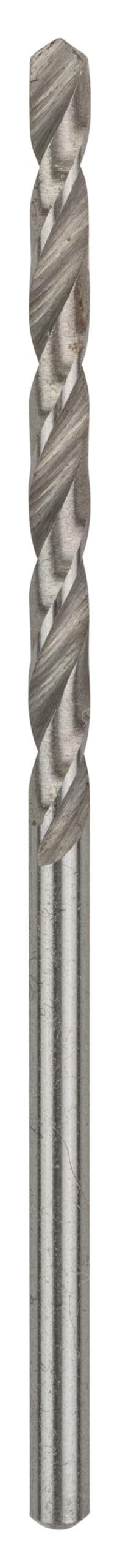 Bosch 10x PRO Metal HSS-G Twist Drill Bit Standard Length (for Non-ferrous metals, Steel, Ø 2,80 mm, Professional Accessory Rotary Drill/Drivers)