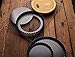 Tosnail 2 Pack 11-Inch Nonstick Quiche Pan, Tart Pie Pan with Removable Loose Bottom