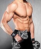 Circuit+ Gym Workout Gloves Wrist Support Palm Protection Padding Weightlifting Exercise