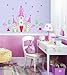 RoomMates Princess Castle Peel and Stick Wall Decal