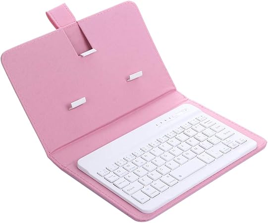 Amazon Co Jp スマホ ケース キーボード ミニ ポータブル レザーワイヤレスbluetoothキーボード すべてのandroidまたはapple携帯電話用の電話画面4 5インチ 6 8インチ または電話幅6 9 5cm Bluetoothサポートが必要 ピンク 車 バイク