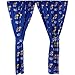 College Covers Everything Comfy Kansas Jayhawks Curtain Panel Set, 2 Panels, 2 Matching Tie Backs, 42 inches Wide by 63 inches Long