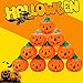 R.HORSE 10 Pcs Halloween Pumpkin Squishies Set Kawaii Cream Scented Squishies Slow Rising Decompression Squeeze Toys for Kids Decorations Gift