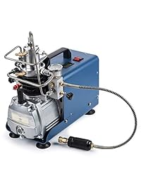 Bomba de aire compresor de alta presión, 110 V 30 Mpa bomba de aire eléctrica rifle PCP 4500PSI Paintball estación de llenado para lucha contra incendios y buceo