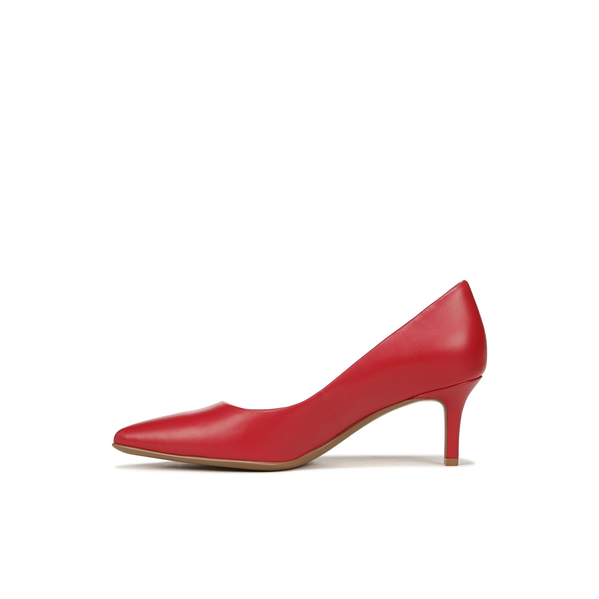 Naturalizer Womens Everly Pump Crantini Red Leather 6 W