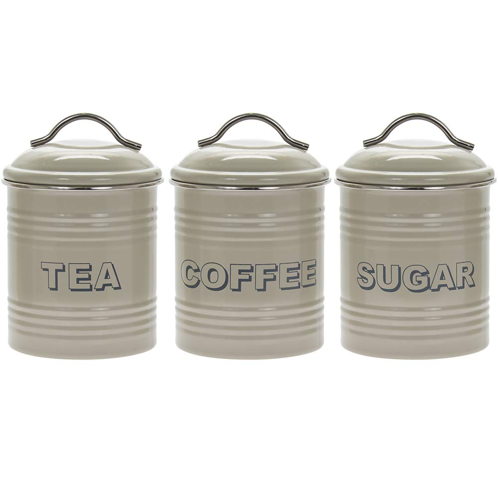 french tea coffee sugar canisters