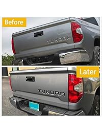 Arita   Letras para portón trasero para Ford F150 2018   2019   Adhesivo 3M y adhesivo 5D elevado, metal