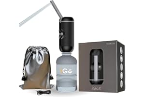 VIKKEN® 250ml iGo X Portable Travel Bidet USB-Type C Rechargeable Electric Mobile Handheld Ultra Strong Water Spray Personal Hygiene Self Care for Women & Men