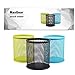 MaxGear Pen Holder Mesh Pen Holders Metal Pencil Holders Pen Organizer Pencil Holder for Desk Office Pencil Holders 3 Pack for 3 Colors: Green/Blue/Black