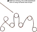 Tenn Well 9 Gauge 3mm Aluminum Wire Bronze 50 ft Bendable Craft Wire view 3