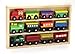 ZJTL Kids Destiny 12 Pcs Wooden Engines & Train Cars Collection Compatible with Thomas Wooden Railway, BRIO, Chuggington
