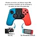 Ceozon Switch Pro Controller Wireless with Dual shock Gyro Axis Turbo Function for Switch Pro Wireless Gamepad and Windows PC with Type-C USB Cablethumb 1