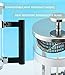 Cozyna French Press Coffee Maker, 34 oz, 8 Cup, 1 L, Eden