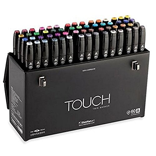 ShinHan TOUCH TWIN Marker 60 Color Set A