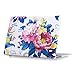 Coldel MacBook Pro Retina 13 Case Floral Pattern Rubberized Hard Case and Keyboard Cover for MacBook Pro 13.3