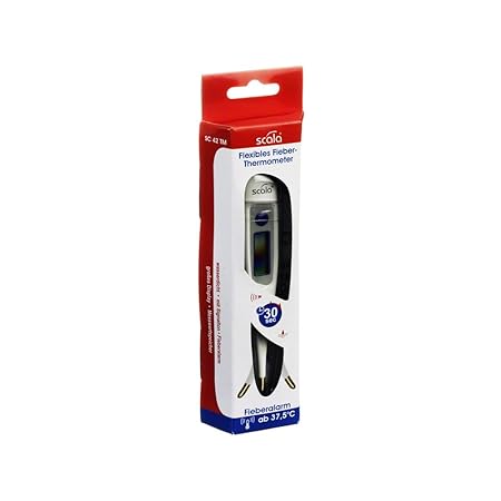 Dr. Junghans Medical 10145 Fieberthermometer DIGITAL, MIT FLEXIBLER SPITZE, weiß