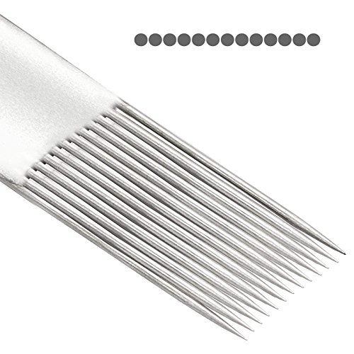 ACE Needles 50 pcs. 13 Flat Shader Pre-Made Sterile Tattoo Needles - 13F