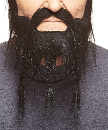Braided Captain beard and mustache