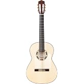 Kremona Rosa Blanca &ndash; All-Solid Flamenco Guitar &ndash; Handmade in Europe &ndash; Deluxe Hardshell Case Included