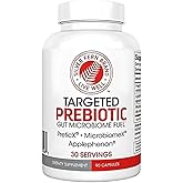 Silver Fern Brand Prebiotic Supplement – XOS Fiber & Polyphenol Blend, 90 Capsules (30 Servings)