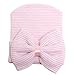 Ademoo Baby Girls Hats Newborn Hospital Hat with Bow