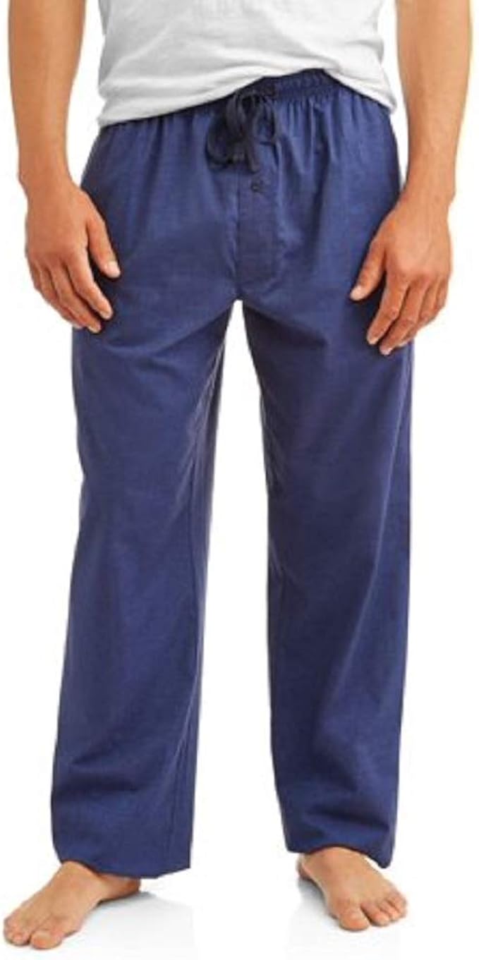 hanes men's woven stretch lounge pant