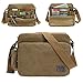 Kenox Classic Multifunctional Mens Canvas Messenger Bag Crossbody Working Field Bag