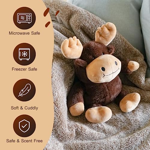 CL Toys and Games 3lbs Weighted Stuffed Animal Moose Cute Stuffed