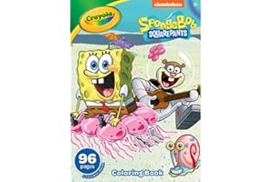 Crayola Spongebob Squarepants Coloring Book 96pg