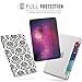 MoKo Case for iPad Mini 3 / 2 / 1, Slim Lightweight Smart-shell Stand Cover with Translucent Frosted Back Protector for Apple iPad Mini 1/ Mini 2/ Mini 3, Fantasy Diamond (with Auto Wake/ Sleep)