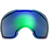 ZERO TECH BASE Compatible Replacement Lens for Oakley Airbrake XL Snow Goggles Mirror type