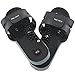 PRO-TECH Massage Slippers Shoes for Most Snap on TENS EMS Massagers Like Hidow IQ Palm