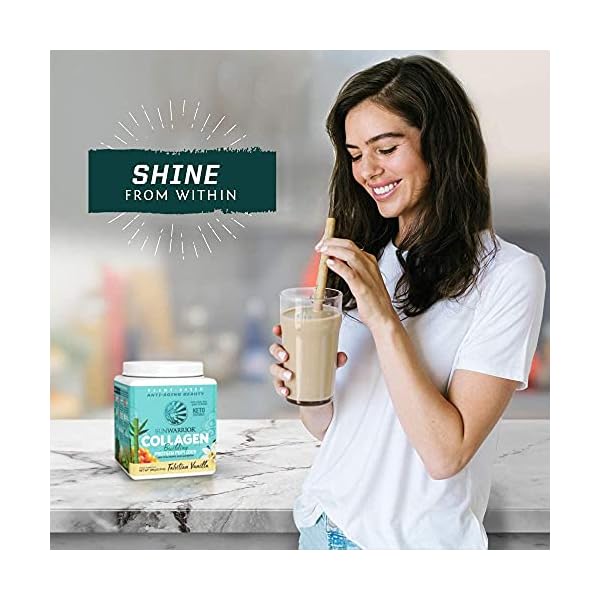 Sunwarrior Collagen Building Protein Peptides, Tahitian Vanilla, 500 g