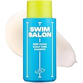 SWIM SALON Chlorine Removing Shampoo for Swimmers | Vitamin C | Clarifying & Hydrating | Free of Sulfates, Silicones, Parabens (10.58 oz / 300g, Pack of 1)