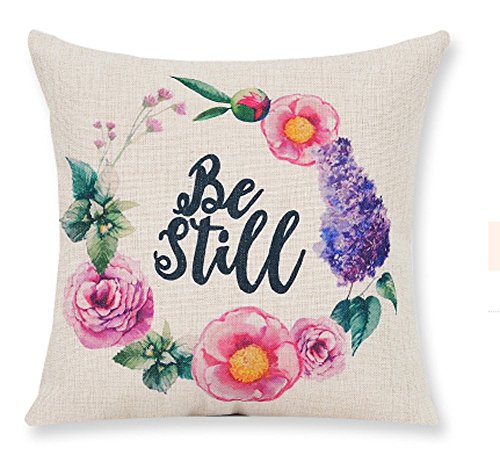 Lyn cotton linen square throw pillow case decorative cu…