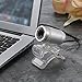 Docooler USB 2.0 HD Camera Web Cam with MIC Clip-on 360 Degree for Desktop Skype Computer PC Laptop Transparent