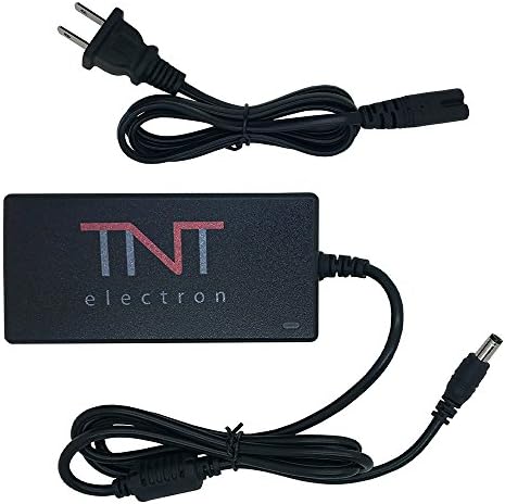 TNTE 12 Volt 5 Amp (12V 5A DC) Standard Universal Power Supply Adapter Charger Cord for Surveillance Security CCTV System, Camera, DVR, NVR, Monitor