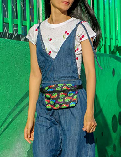 FYDELITY Fanny Pack Belt Bag Ultra Slim NICK Nickelodeon Teenage Mutant Ninja