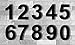QT Modern House Number - LARGE 8 Inch BLACK - Stainless Steel (Number 3 Three), Floating Appearance, Easy to install and made of solid 304