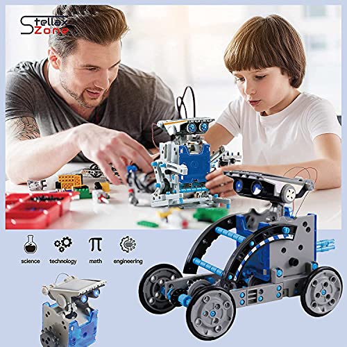 12 Different Robots in 1 Toy for Kids Ages 8-10 Plus. Complete 190 ...