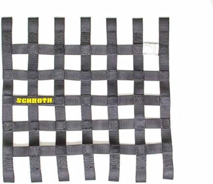 Schroth Racing sr 09053-0 Schroth Window Net Size I-no hardware Black