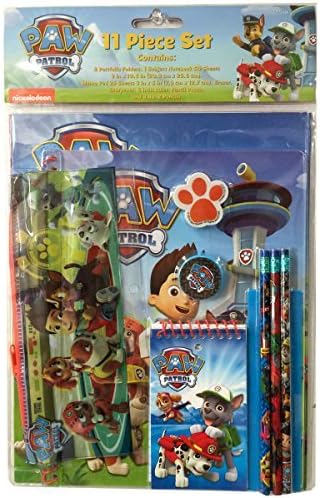 Paw Patrol's 11-piece Stationary Set by Powerhouse Toys